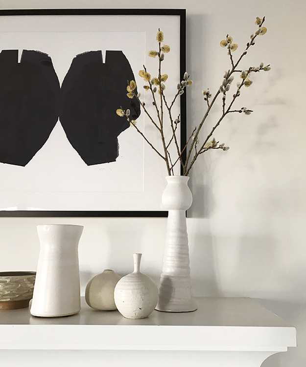 Home decor accessories in a Bay Area home designed by San Francisco interior designer Niche Interiors
