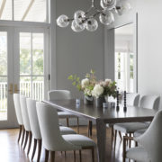 Formal Dining Room in Woodside home by Niche Interiors, San Francisco based interior design firm