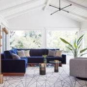 Mid-century living room - East Bay Home