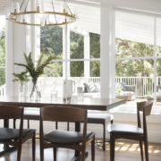 Kitchen dining area in Woodside Family Home