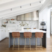 Modern kitchen remodel in Woodside home in the San Francisco peninsula