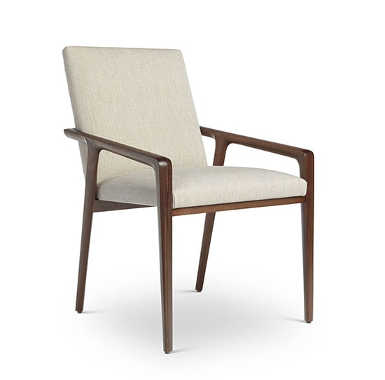 Modern dining chair by Troscan Design sourced for a San Francisco interior design project 