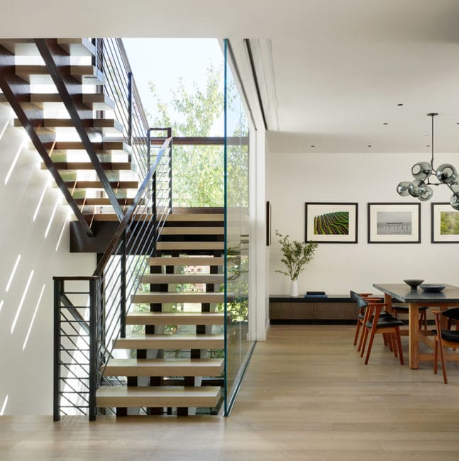 Modern Peninsula Home designed by San Francisco architect William Duff