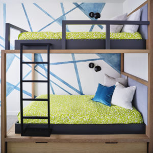 Modern bunk bed design San Francisco condo