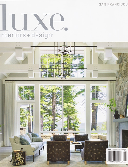 Luxe Magazine feature of Niche Interiors, a San Francisco interior designer