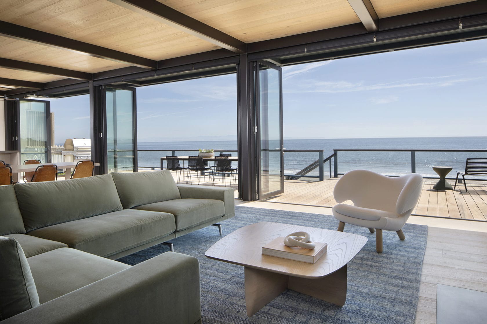 Living Room - Modern California Beach House