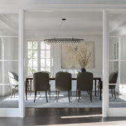 Formal dining room by Atherton interior designer