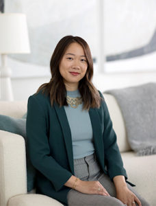 Senior Designer Lynn Trinh of Niche Interiors, a team of Bay Area interior designers