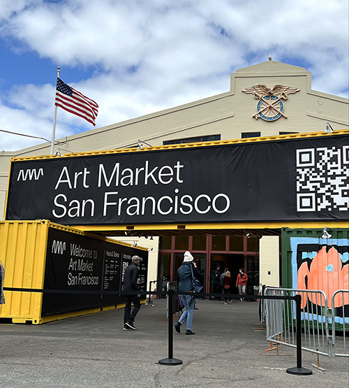 Art Market modern art fair in San Francisco California