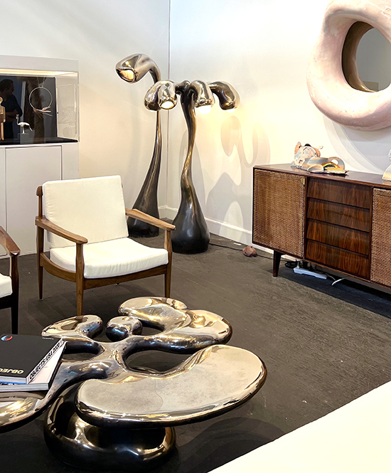 Luxury furniture and home objects at San Francisco's FOG Design Fair