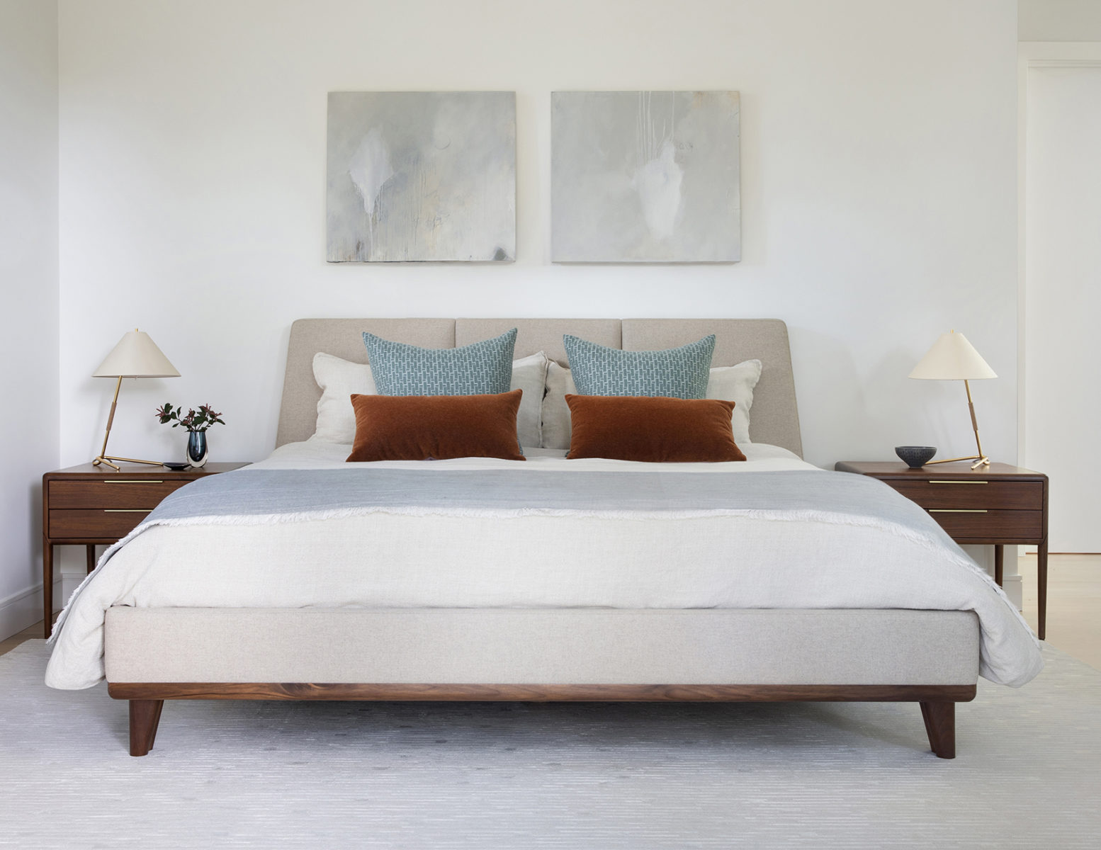 Contemporary bedroom design by San Francisco interior design firm