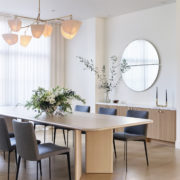 modern dining room design Menlo Park