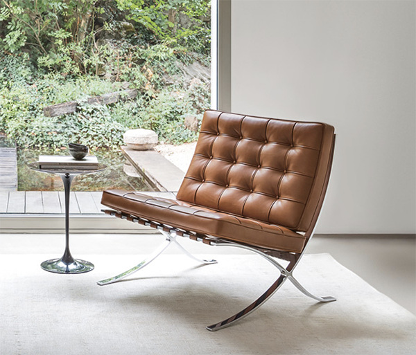 modern furniture design classic Barcelona chair