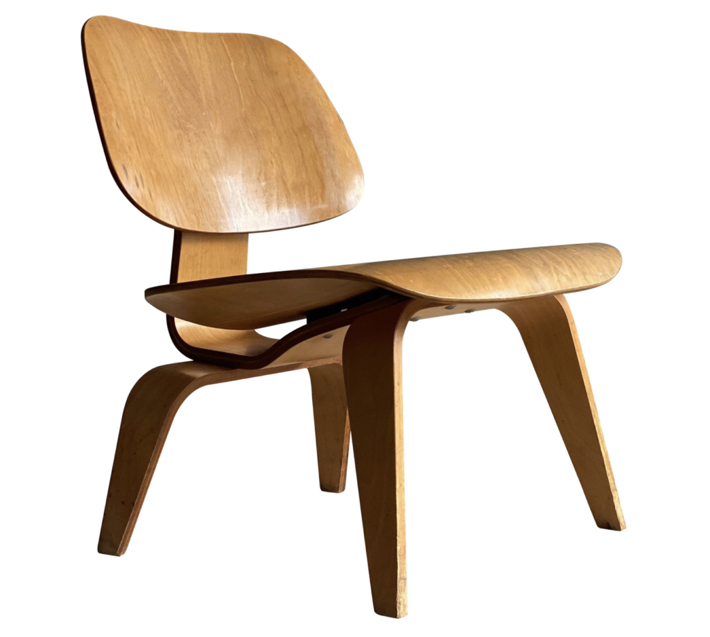 iconic mid century molded plywood chair