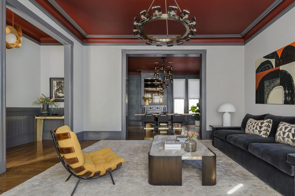 Formal Living Room home design by San Francisco Interior Design Firm 