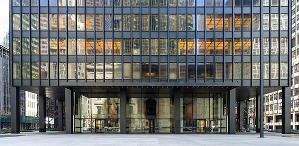 modern architecture Seagram building