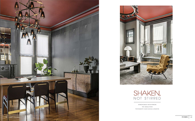 National magazine coverage of Top San Francisco Interior designer Niche Interiors