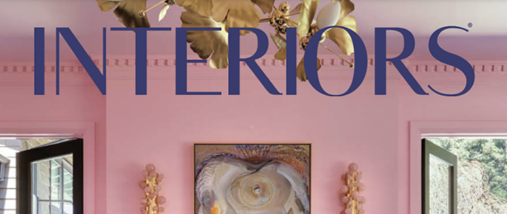 Interiors magazine featuring high-end California home designs