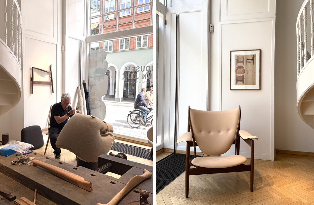 mid-century furniture curated by interior designer San Francisco