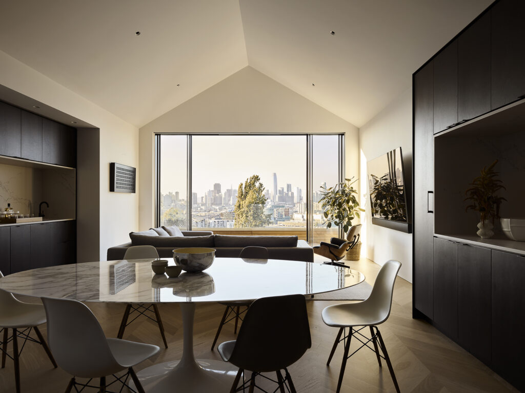 contemporary San Francisco home by niche interiors featured in pastel interiors book