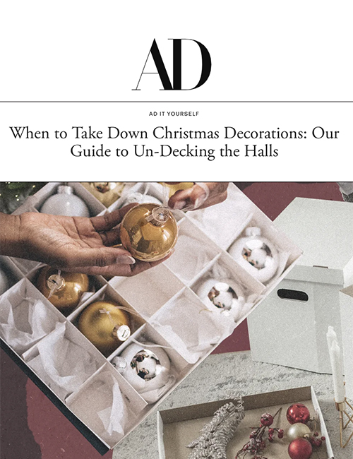 Architectural Digest interviews Jennifer Jones of Niche Interiors about holiday decor