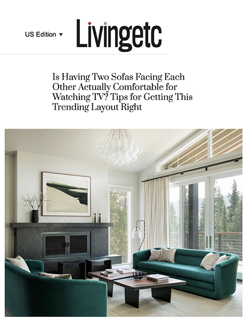 international magazine living etc interviews Jennifer of niche interiors