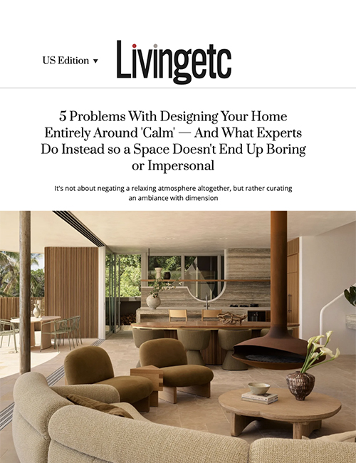esteemed San Francisco interior designer niche interiors quoted in living etc