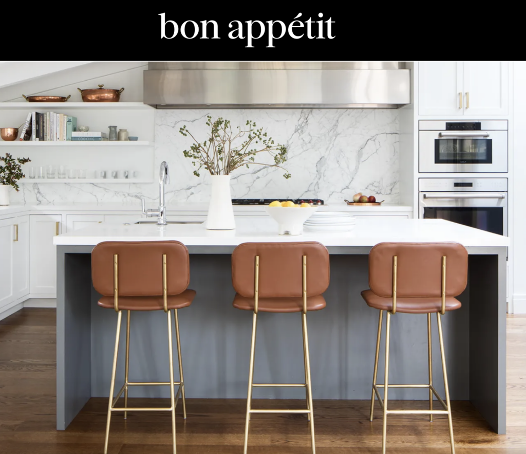 niche interiors featured in BON APPÉTIT magazine