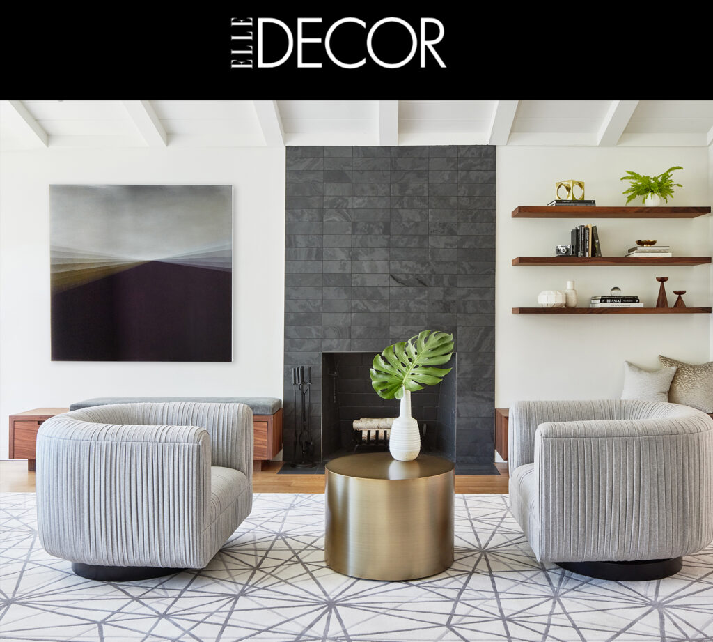 modern Bay Area home designed by niche interiors featured in Elle decor