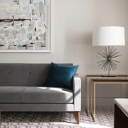 contemporary artwork and luxury furniture designed by San Francisco interior designer niche interiors