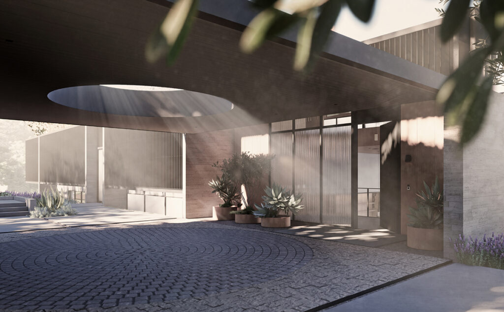 ground-up custom modern home design by San Francisco architect mike hennessey