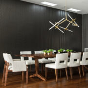 modern luxe dining room in pacific heights San Francisco home by niche interiors